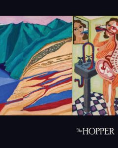 Cover image of The Hopper, an environmental literary magazine. 